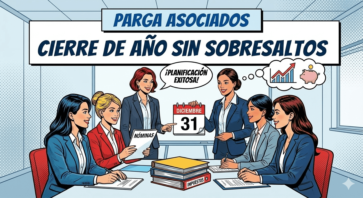 Cierre de año sin sobresaltos: Claves en tus impuestos y la gestión de nóminas
